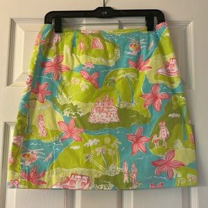 Lilly Pulitzer Private Island skirt